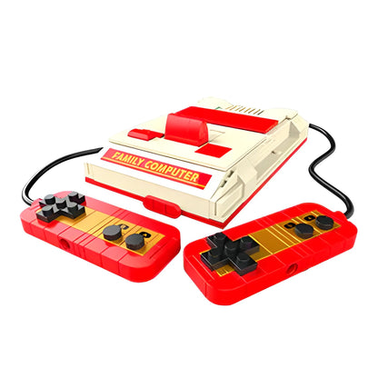 1983 Red and White Game Console Brick Building Set