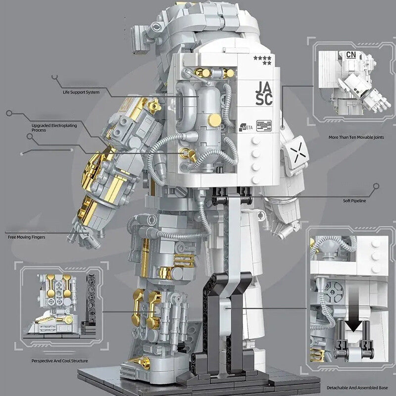 Collector's Edition: Astronaut of Project Breaking-Dawn Brick Building Set