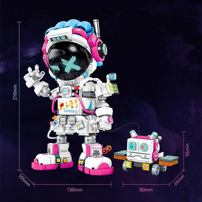 Space Walker Astronaut Brick Building Set