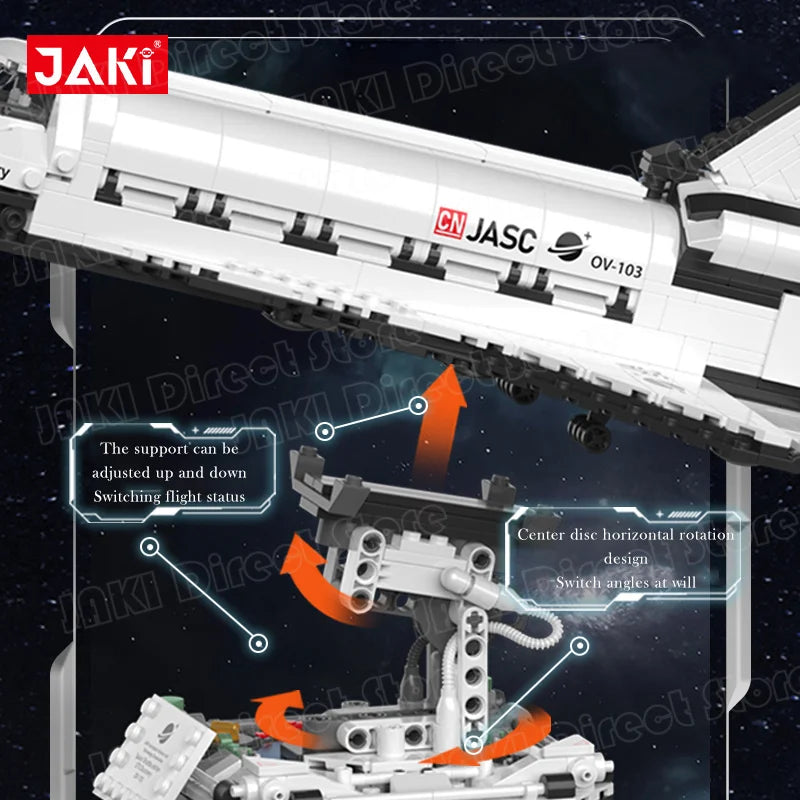 Space Shuttle Brick Building Set: Dawn Project Edition