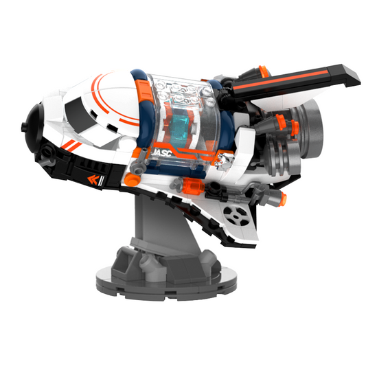 Space Exploration Shuttle Brick Building Set